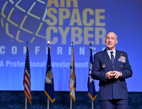 The Air Force optimizes for the future fight, with lessons from today [VIDEO]