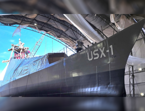 No sailors in sight: DARPA launches warship designed ‘from the ground up’ to be truly unmanned